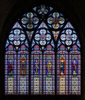 West window from Saint-Urbain, Troyes (c. 1900)
