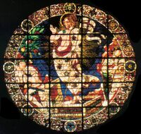 The Resurrection, Paolo Uccello (1443–1445), one of a series in the dome of Florence Cathedral designed by renowned Renaissance artists