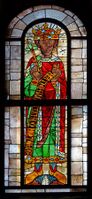 King David from Augsburg Cathedral (early 12th century). One of the oldest examples in situ.