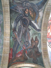 Hernán Cortés seen by José Clemente Orozco