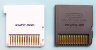 Nintendo DS and 3DS cartridges as would be used to play handheld video games earlier in the decade, before the later release of the hybrid Nintendo Switch system in 2017.