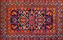 An Azerbaijani carpet from the Shirvan group from Bijo village, mid-19th century