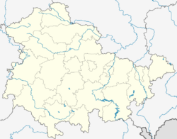 Erfurt is located in Thuringia