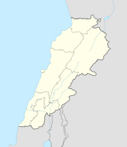 Chamaa is located in Lebanon