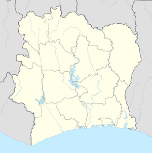 Dabou is located in Ivory Coast
