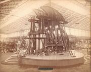 The Centennial Engine at the U.S. Centennial Exhibition in Philadelphia, 1876