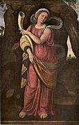 Talía pintada por Timoteo Viti hacia 1500. Galleria Corsini.