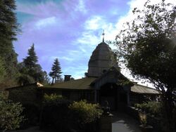 Radha Krishna Temple at Mirtola Ashram