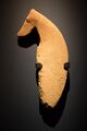 The head and body of a Saluki is made of stone from the Al-Magar civilization, in the Neolithic period (about 8000 BC)
