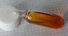 Sample of boron tribromide