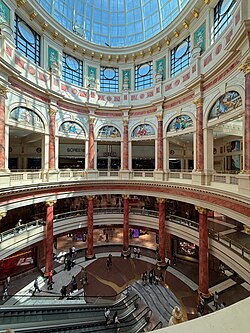 Interior of the Trafford Centre, by Chapman Taylor and Leach Rhodes Walker, 1998[137]