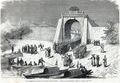 French troops leaving Hanoi in February 1874.
