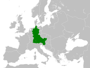 East Francia in 843 after the Treaty of Verdun