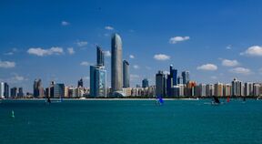 Abu Dhabi Skyline in 2014