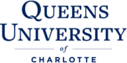 Queens University of Charlotte wordmark blue.svg