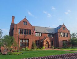 A picture of Ivy Club, the oldest eating club on campus