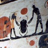 A scarab in the Valley of the Kings