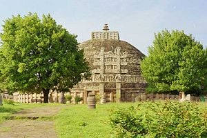 The Great Stupa at Sanchi