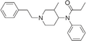 Chemical structure of 3-Methylfentanyl.