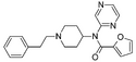 Chemical structure of Mirfentanil.