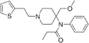 Chemical structure of Sufentanil.
