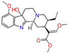 Chemical structure of 7-Hydroxymitragynine.