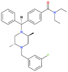 Chemical structure of DPI-221.