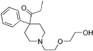 Chemical structure of Droxypropine.