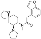 Chemical structure of Enadoline.