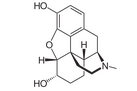 Chemical structure of Dihydromorphine 2D structure.