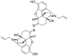 Chemical structure of Naloxonazine