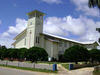 Saione, the church of the King, a Free Wesleyan Church in KolomotuTemplate:Fakau'aa, Tonga. Especially, British and American missionaries brought various Protestant denominations to Oceania.
