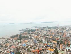 Skyline of Conakry