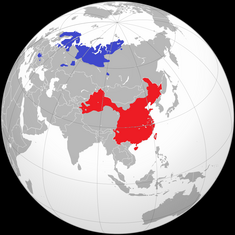 Sino-Uralic language theory.png