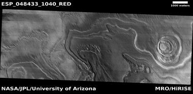 Layers, as seen by HiRISE under HiWish program