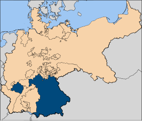 The Kingdom of Bavaria in 1914