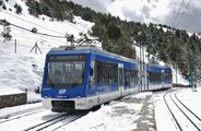 Vall de Núria Rack Railway in Catalonia