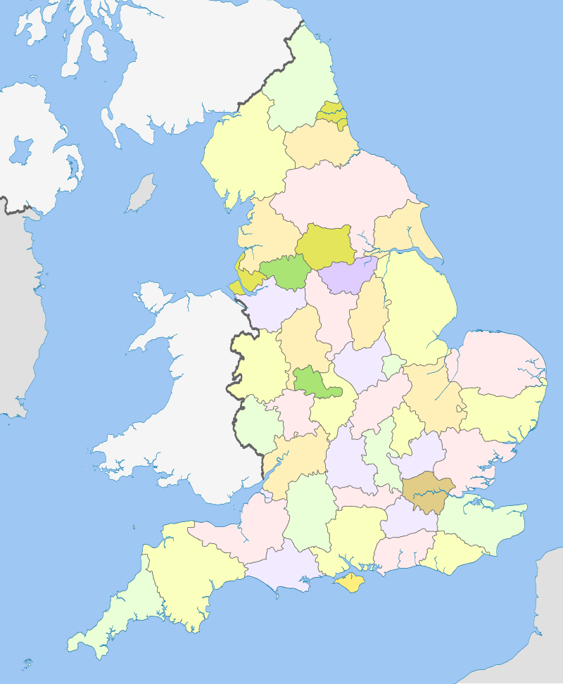 English ceremonial counties 1998.svg