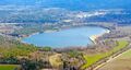 Aerial view of Silvola reservoir.