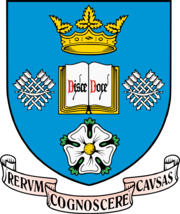 Coat of arms of the University of Sheffield.svg
