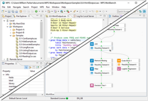 WPS Workbench running on Windows 10