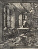 Engraving, Albrecht Dürer 1514