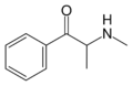 Methcathinone skeletal.svg