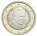 1€-Vatican_Franciscus-Revers