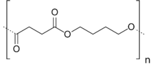 Polybutylene succinate.svg