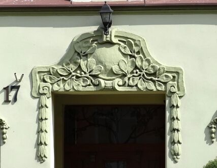 Detail of the portal