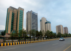Blue Area and Jinnah Avenue