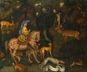 Pisanello: Vision of St. Eustace, 1435