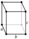 Orthorhombic crystal structure for iodine