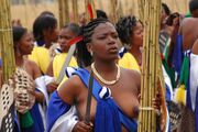 A Swazi woman at the Reed Dance ceremony – 2006